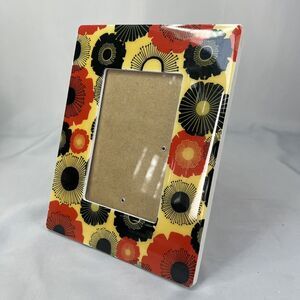2010 RE Room Essentials Mod 1970s Retro Vibe 4x6 Picture Frame Lucite Face